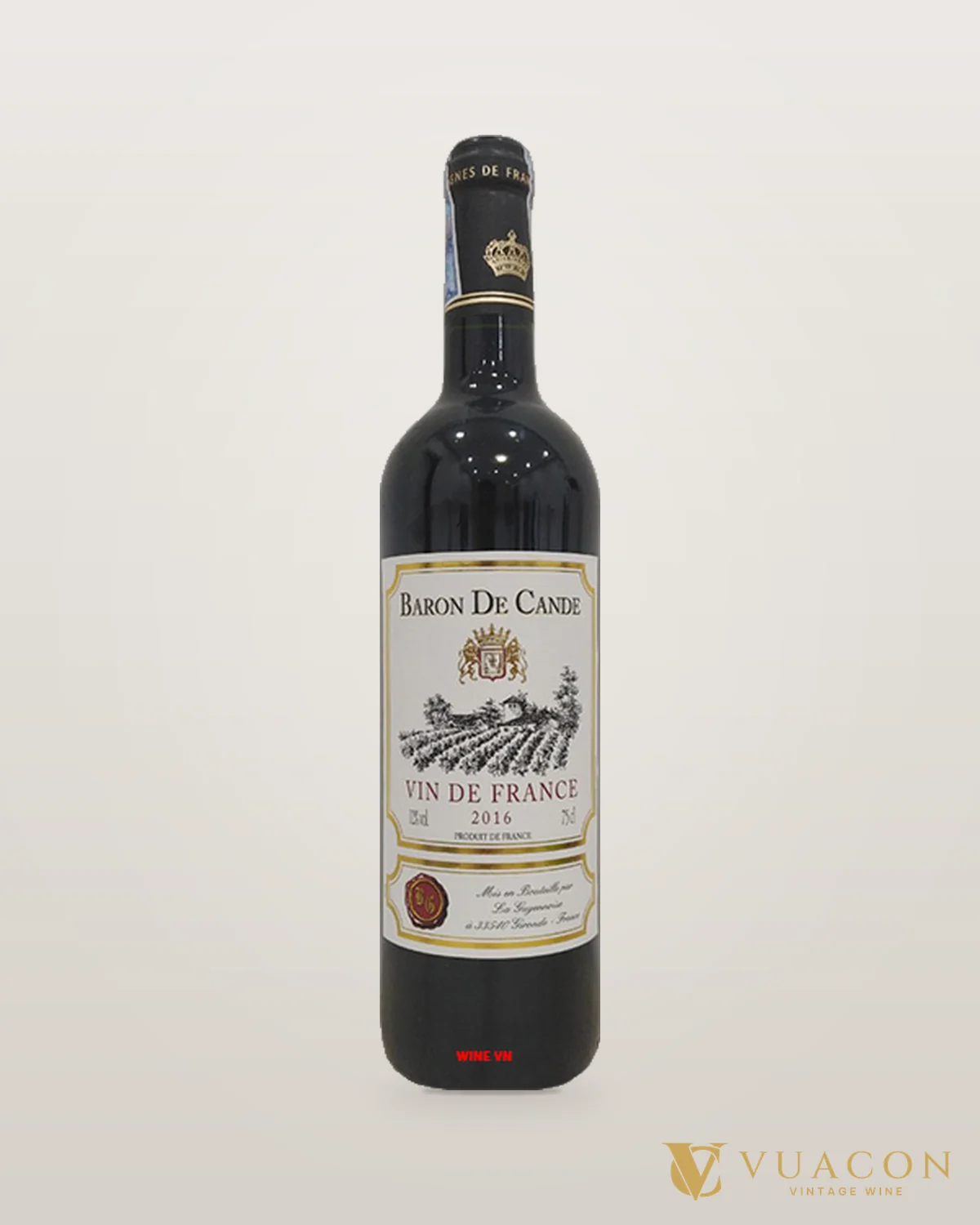 Baron De Cande – chai chính hãng tại Vua Cồn
