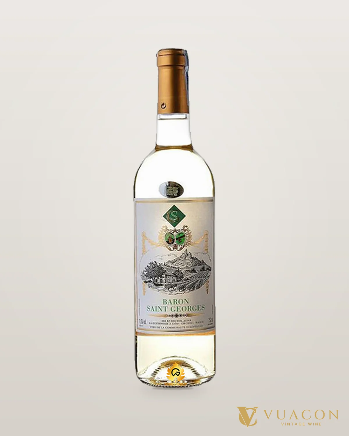 Baron Saint Georges Blanc – chai chính hãng tại Vua Cồn