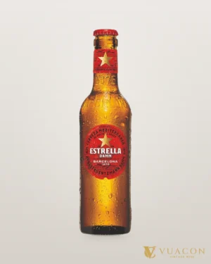 Bia Estrella Damm 330ml – chai chính hãng tại Vua Cồn