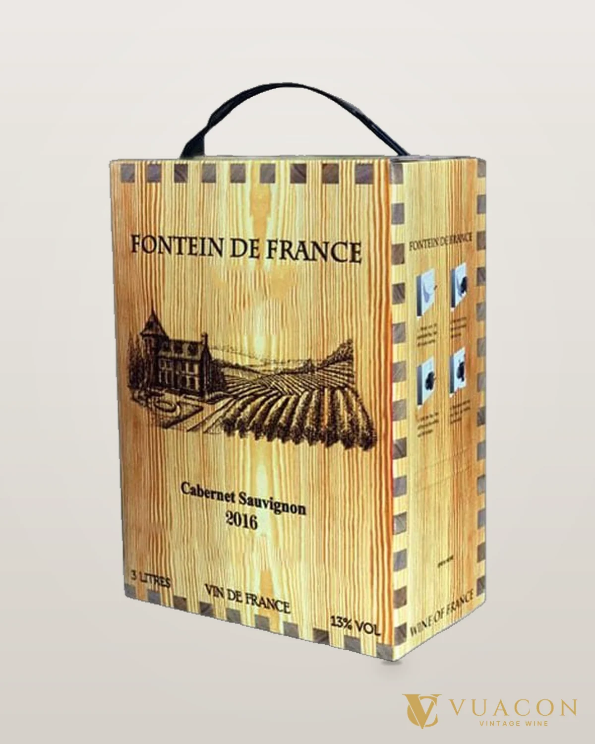 Bịch Fontein De France – chai chính hãng tại Vua Cồn