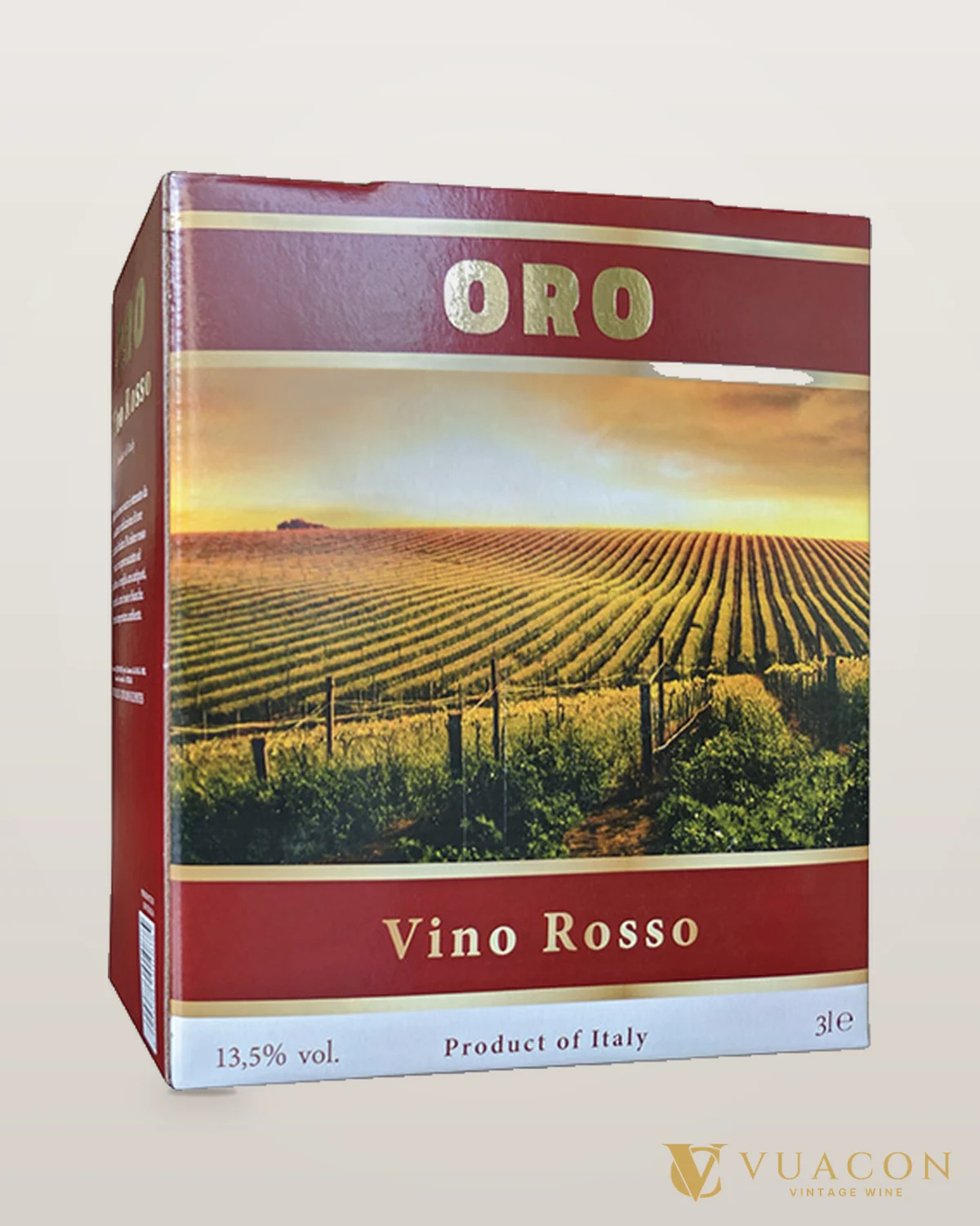 Bịch Oro Vino Rosso – chai chính hãng tại Vua Cồn