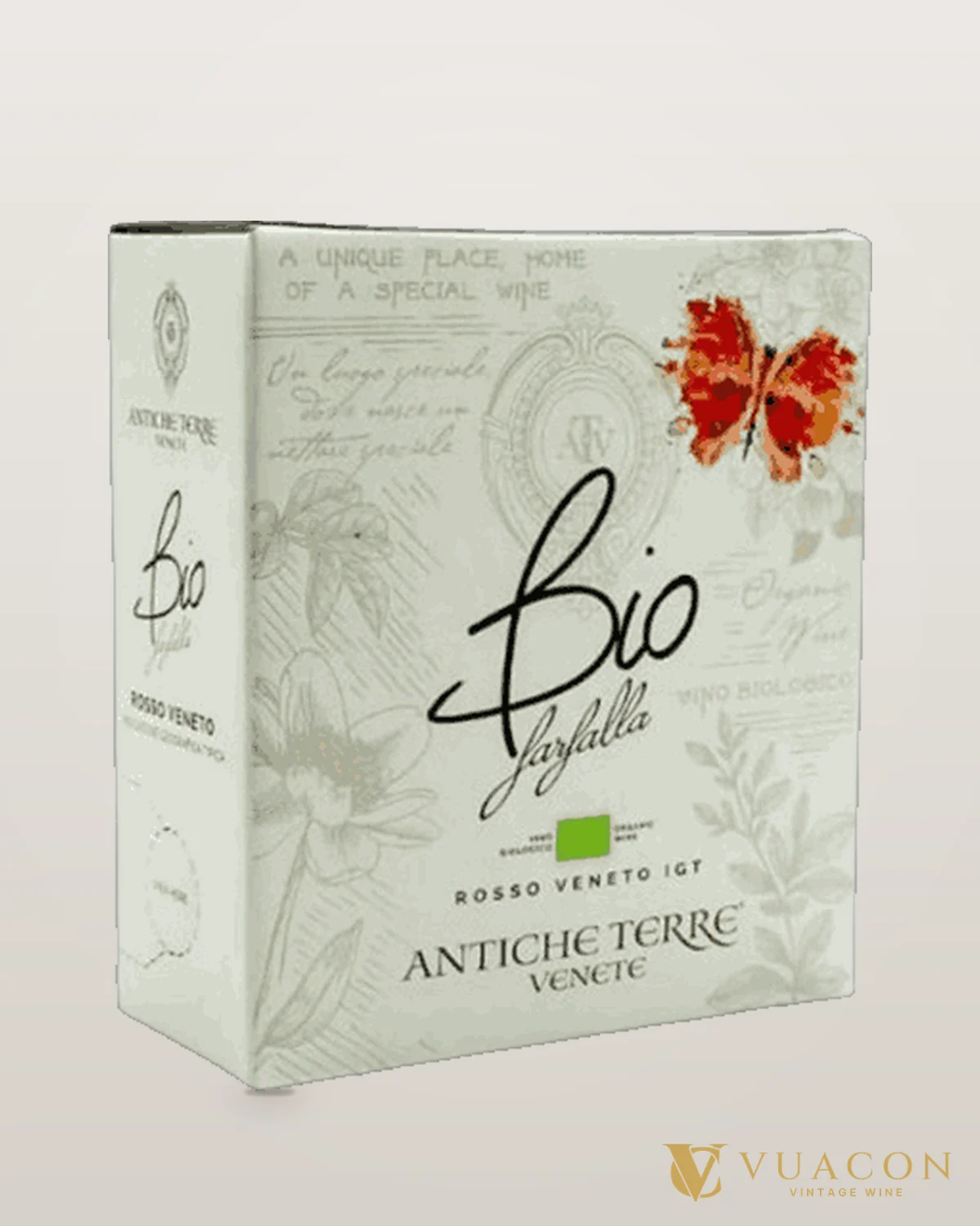 Bịch Ý Bio Farfalla Vino Rosso Biologico – chai chính hãng tại Vua Cồn