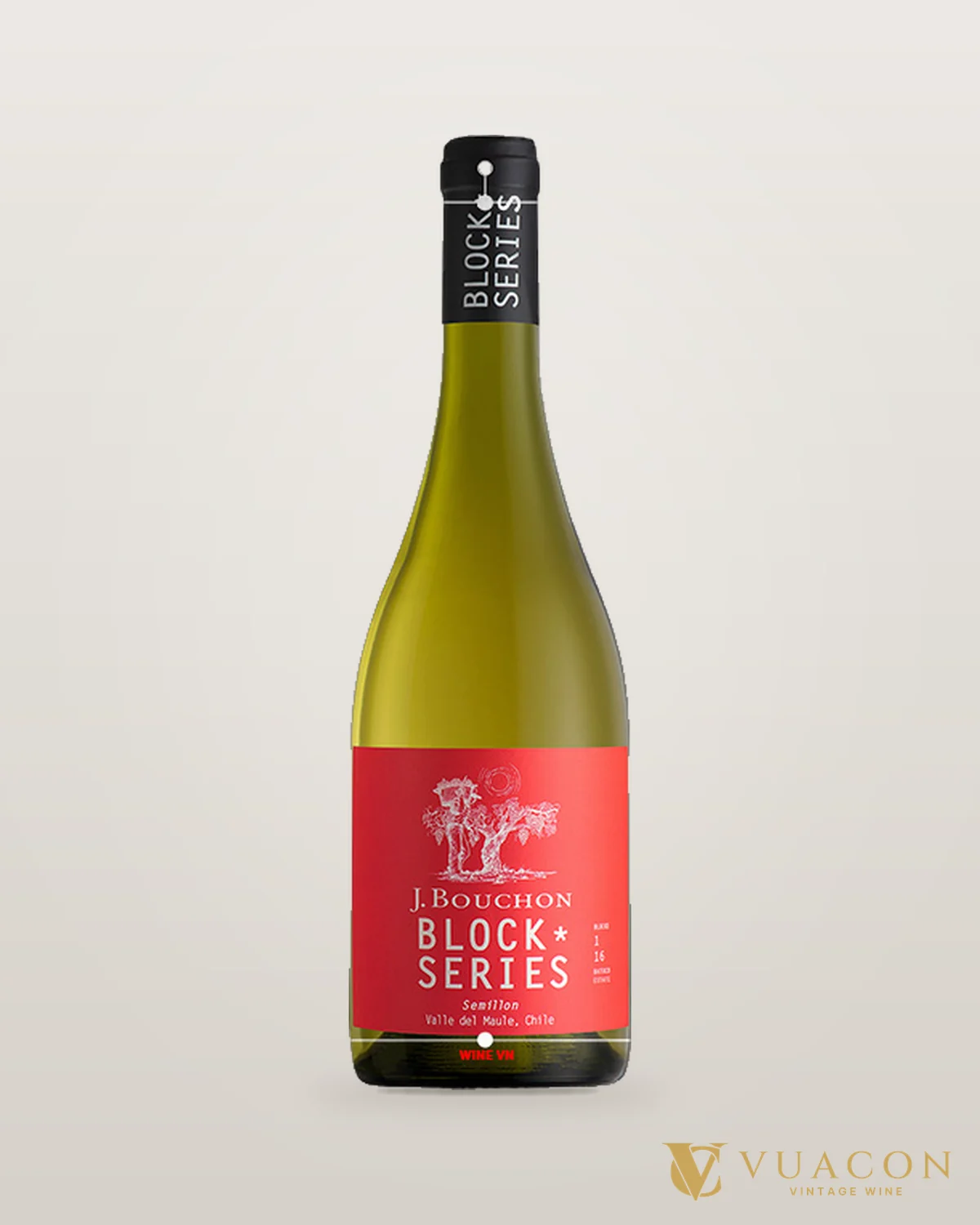 Block Series J.Bouchon Semillon – chai chính hãng tại Vua Cồn