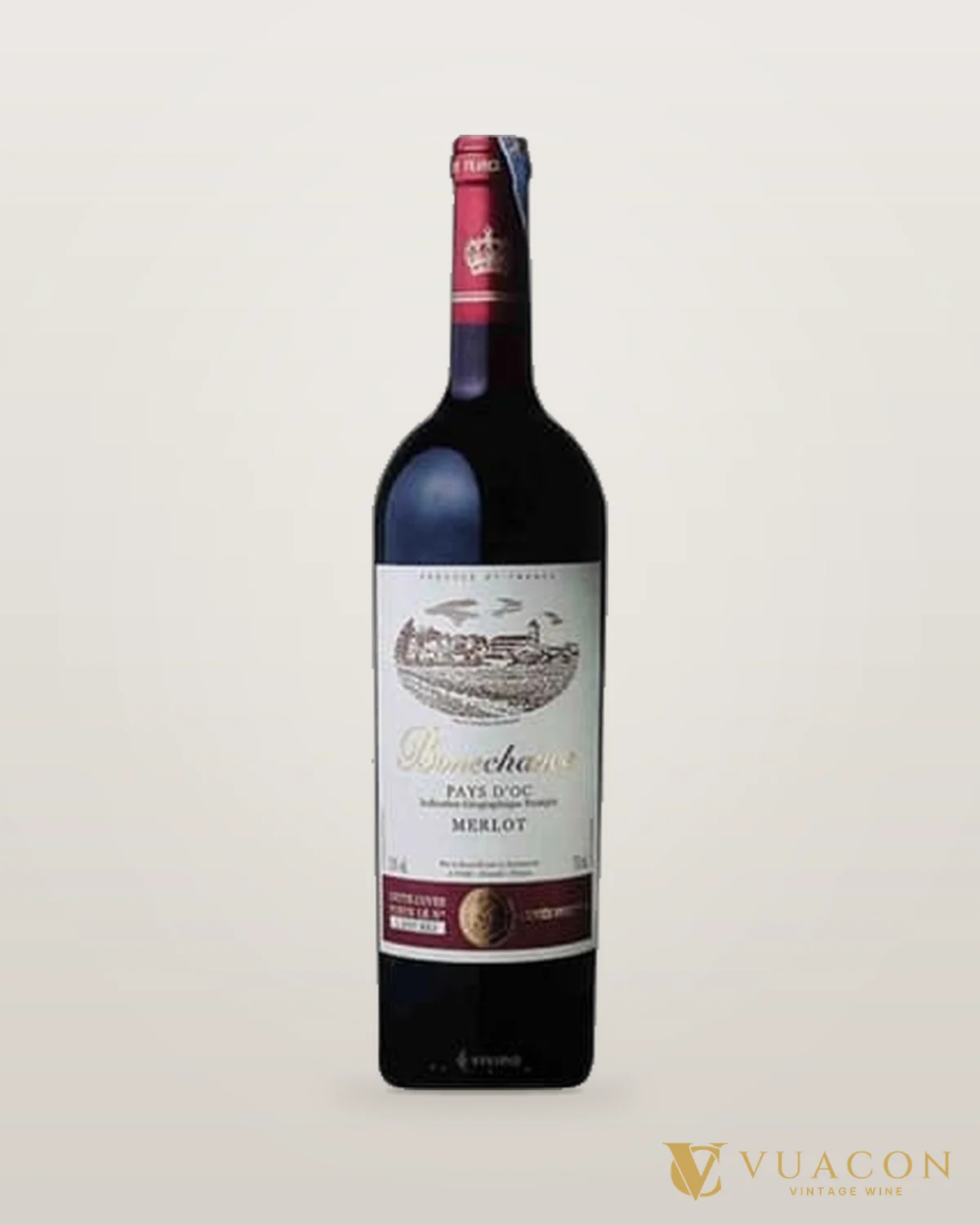 Bonechance Merlot – chai chính hãng tại Vua Cồn