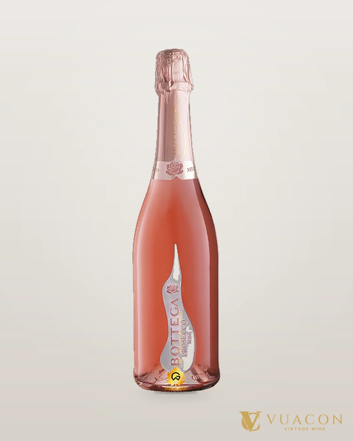 Bottega IL Vino Dei Poeti Prosecco Rose – chai chính hãng tại Vua Cồn