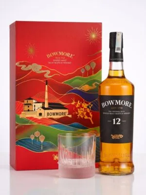 Bowmore 12 năm – Hộp quà Tết 2027 – ảnh minh hoạ hộp quà Tết Vua Cồn