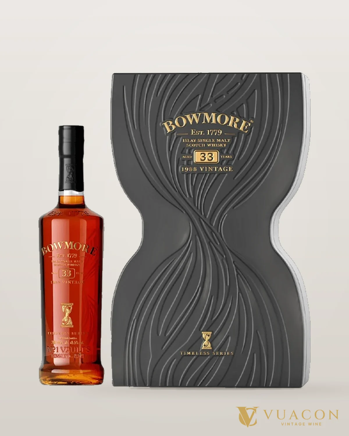 Bowmore Timeless 33 Year Old – chai chính hãng tại Vua Cồn