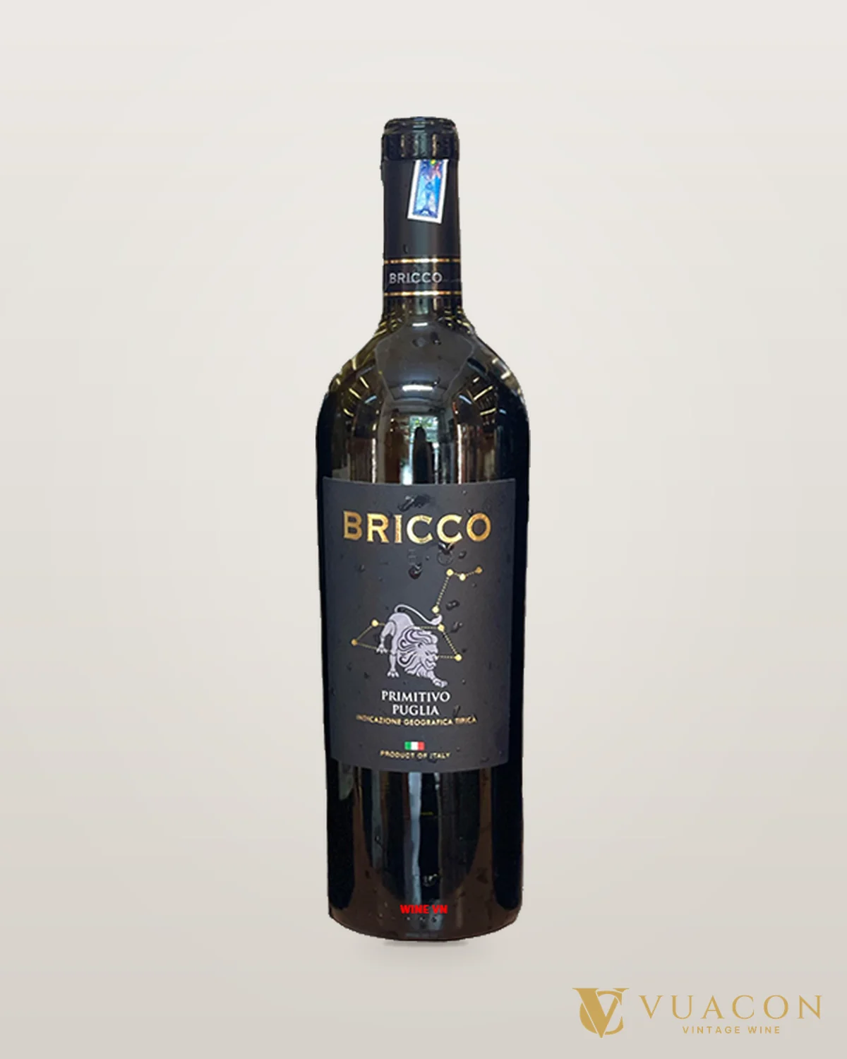 Bricco Leo Primitivo Puglia – chai chính hãng tại Vua Cồn
