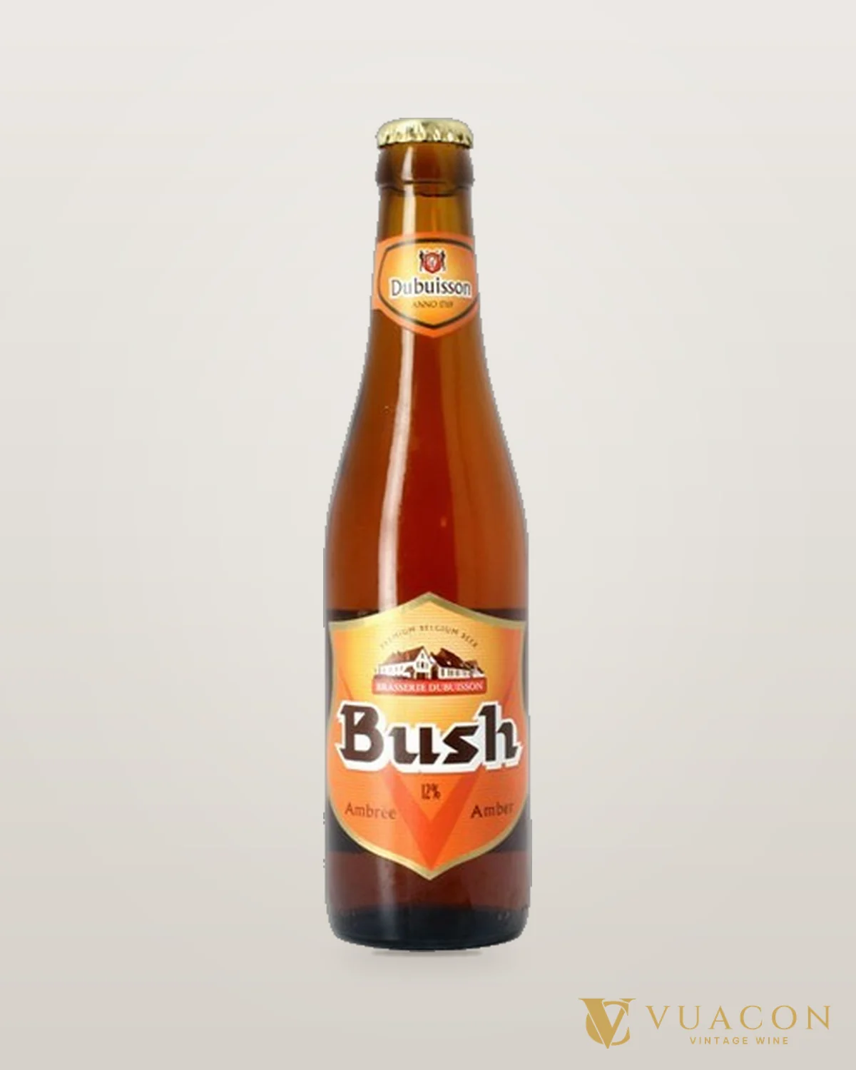 Bush Amber Triple – chai chính hãng tại Vua Cồn