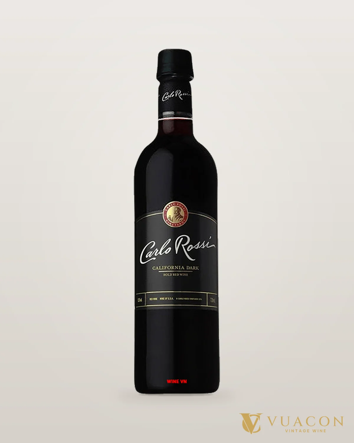 Carlo Rossi California Dark – chai chính hãng tại Vua Cồn