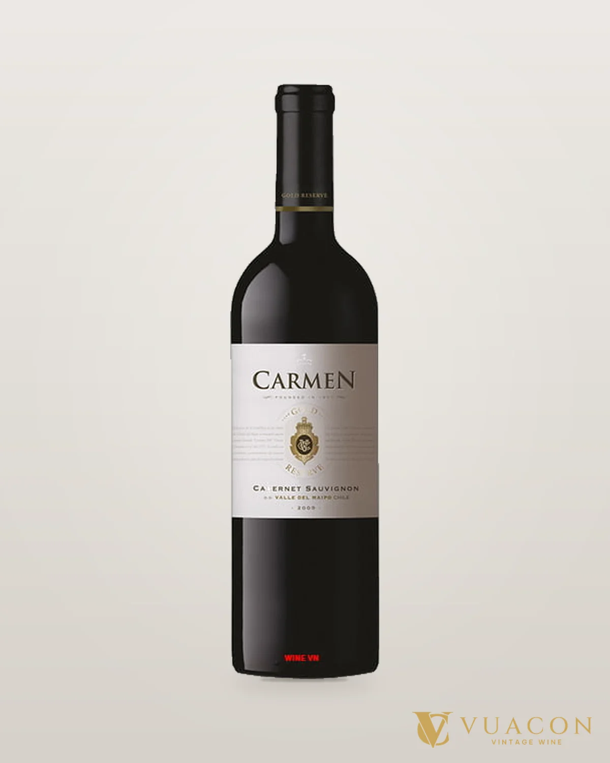 Carmen Gold Reserve Cabernet Sauvignon – chai chính hãng tại Vua Cồn