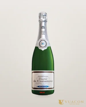 Champagne Charles De Cazanove Tête De Cuvée – chai chính hãng tại Vua Cồn
