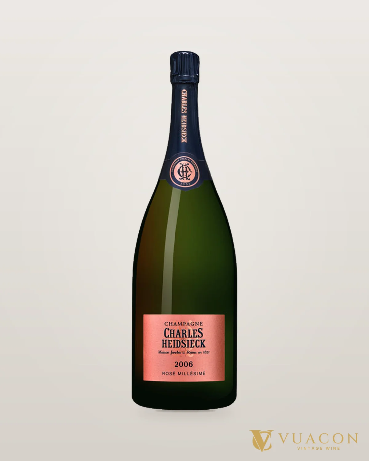 Champagne Charles Heidsieck Rosé Millésimé – chai chính hãng tại Vua Cồn