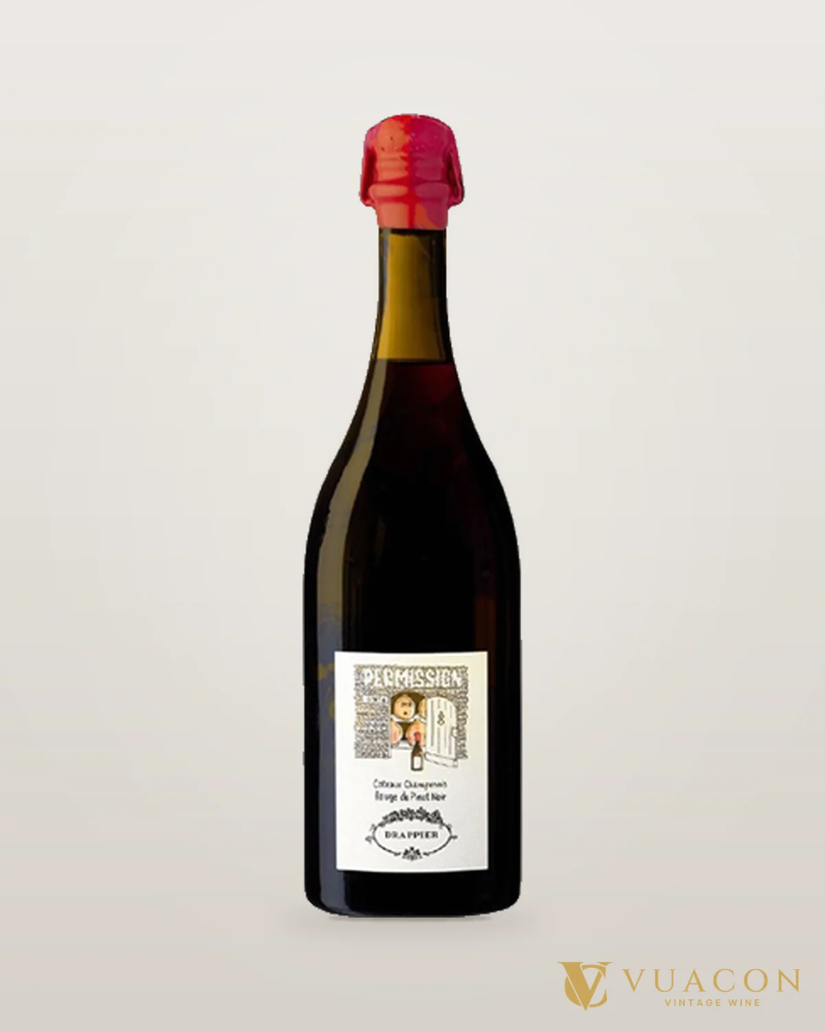Champagne Drappier Permission Côteaux Champenois Red – chai chính hãng tại Vua Cồn