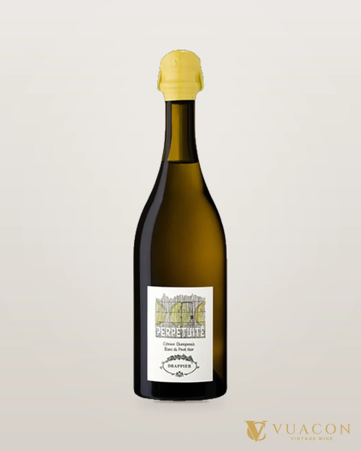 Champagne Drappier Perpétuité Côteaux Champenois White – chai chính hãng tại Vua Cồn