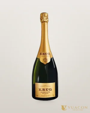 Champagne Krug Grande Cuvée 166ème Édition Brut – chai chính hãng tại Vua Cồn
