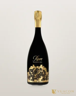 Champagne Rare Millésime 2002 – chai chính hãng tại Vua Cồn