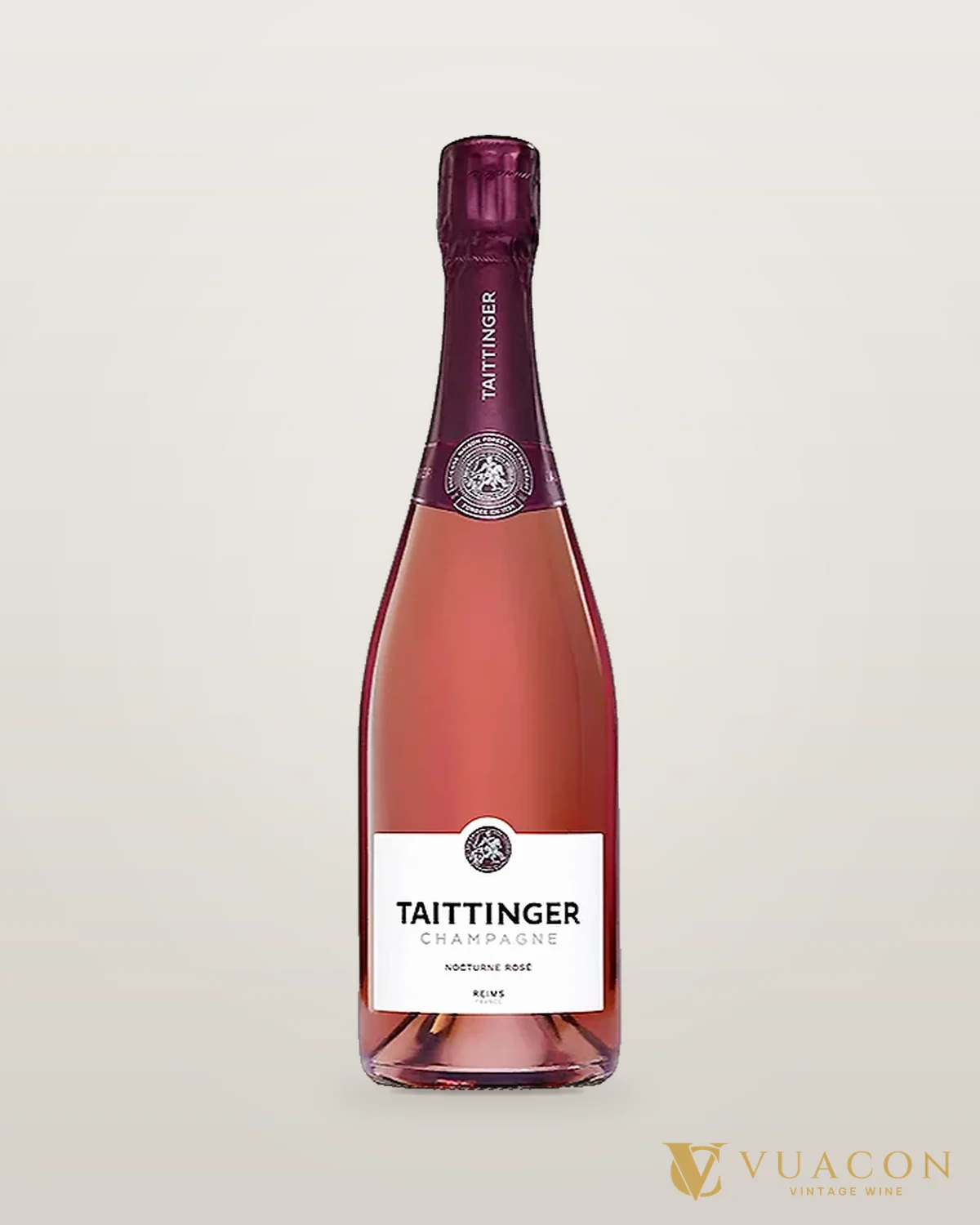 Champagne Taittinger, Nocturne Rosé – chai chính hãng tại Vua Cồn