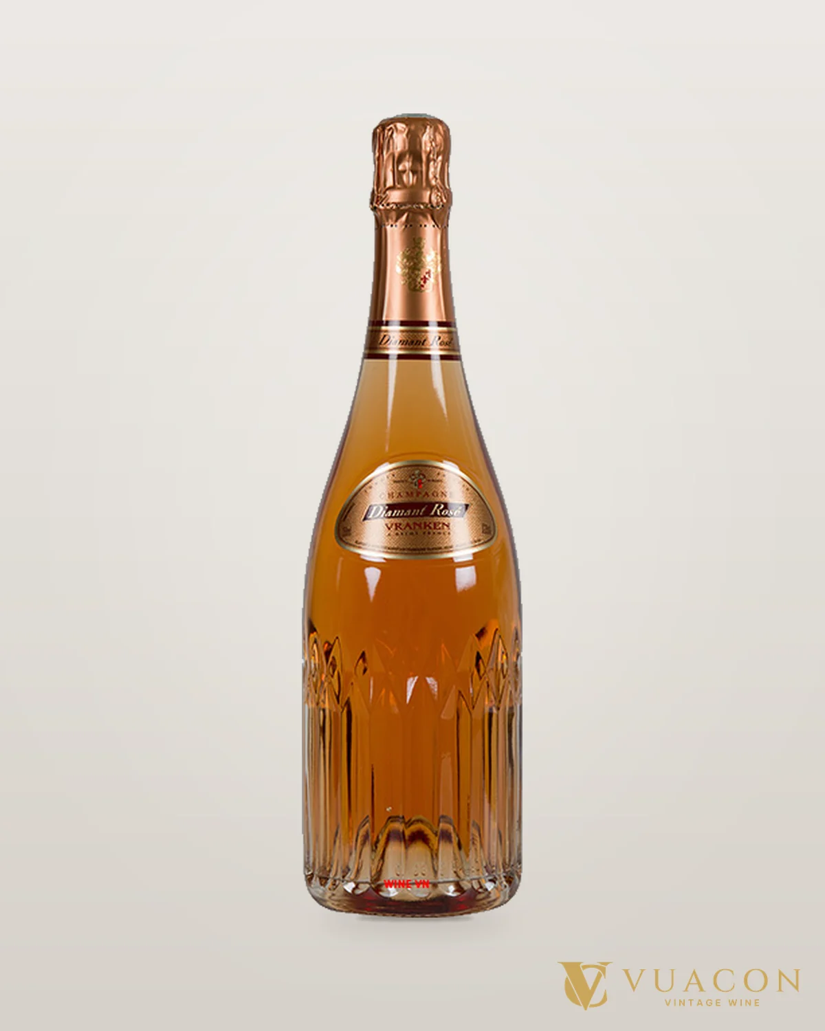 Champagne Vranken Diamant Rose – chai chính hãng tại Vua Cồn