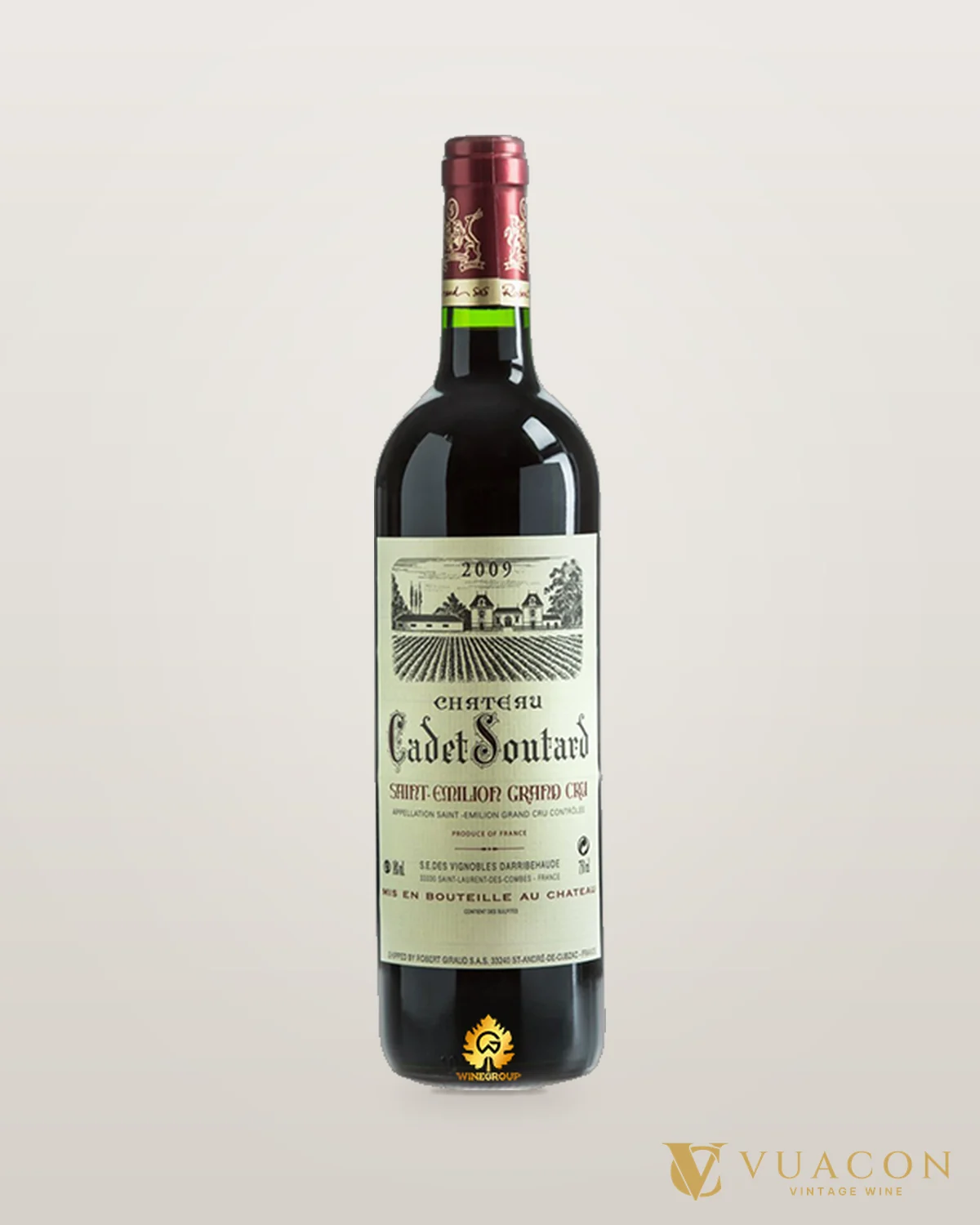 Château Cadet Soutard – chai chính hãng tại Vua Cồn
