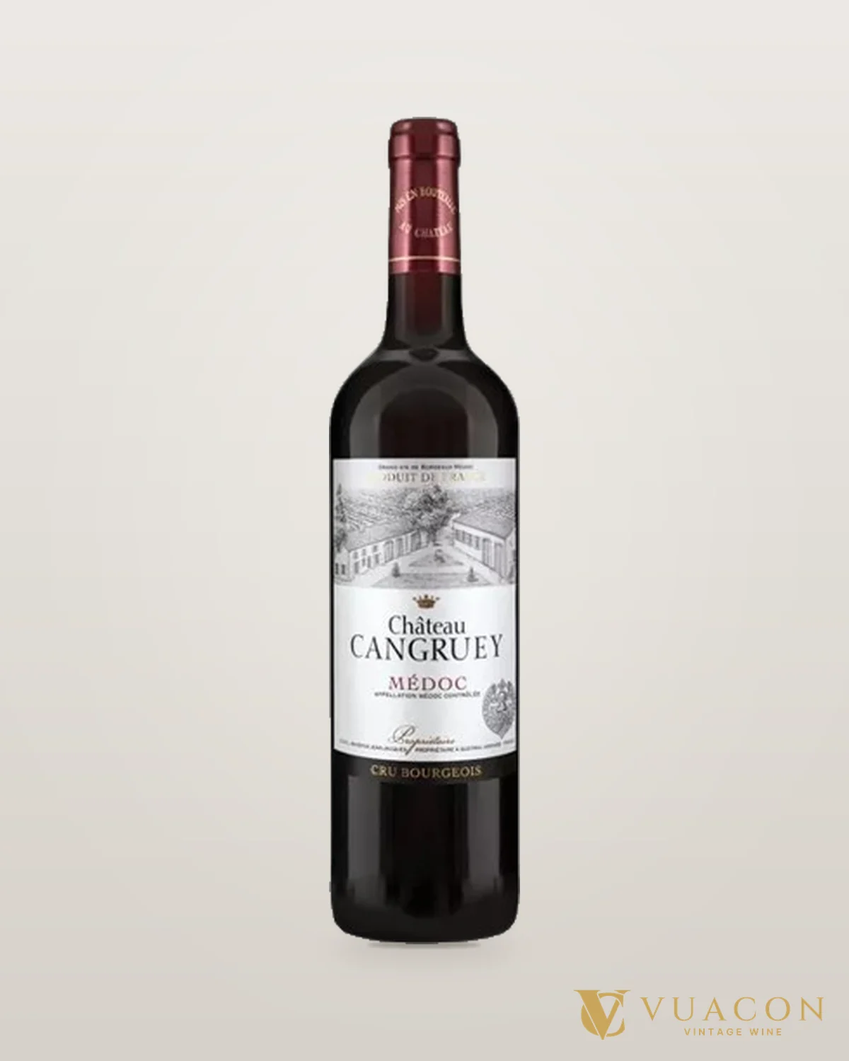 Chateau Cangruey Cru Bourgeois – chai chính hãng tại Vua Cồn