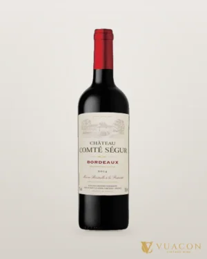 Chateau Comté Sesgur Bordeaux AOC – chai chính hãng tại Vua Cồn