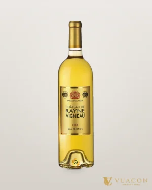 Chateau de Rayne Vigneau Sauternes – chai chính hãng tại Vua Cồn