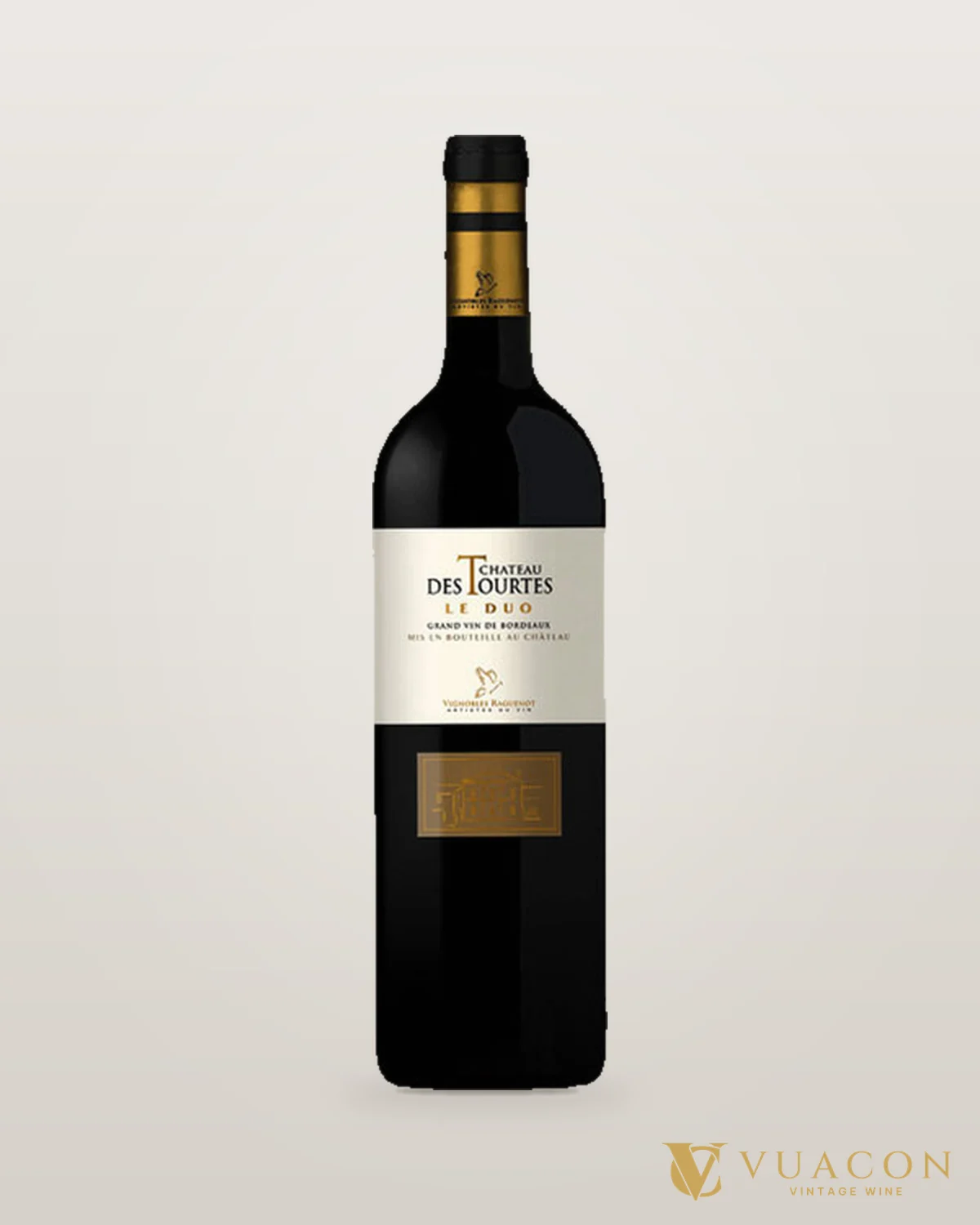 Chateau Des Tourtes Le Duo – chai chính hãng tại Vua Cồn