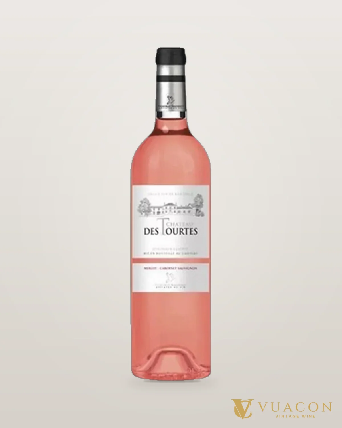 Chateau Des Tourtes Rose – chai chính hãng tại Vua Cồn