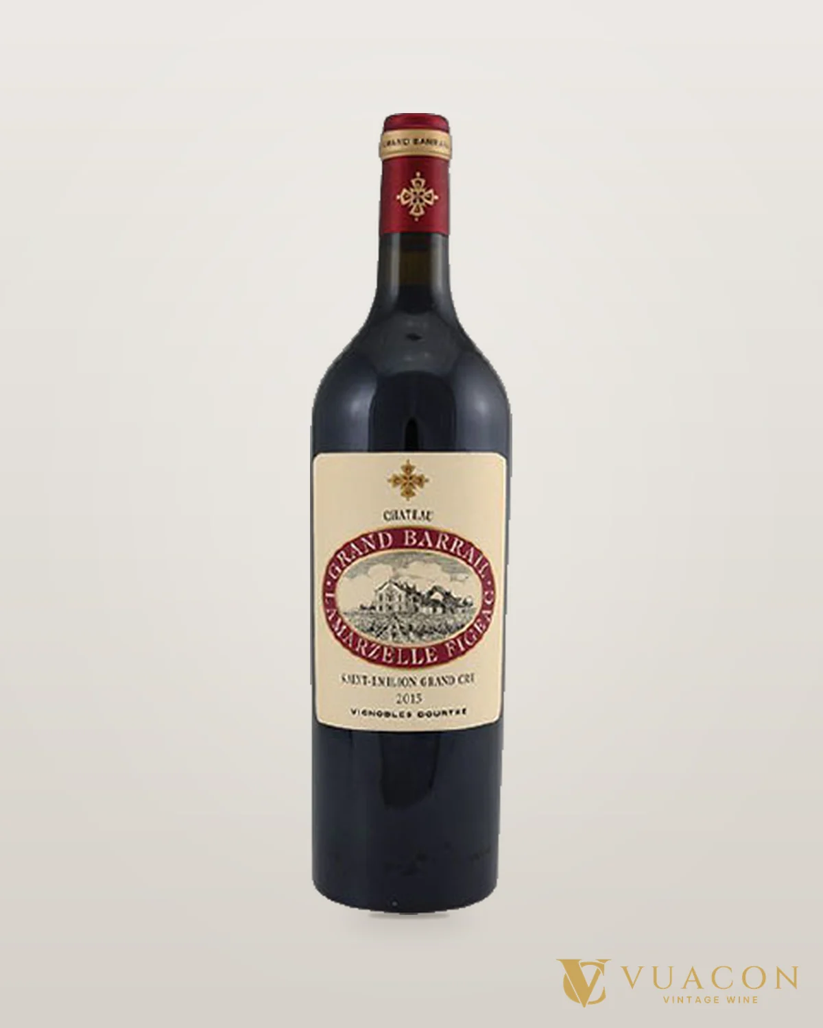 Chateau Grand Barrail Lamarzelle Saint-Emilion Grand Cru – chai chính hãng tại Vua Cồn