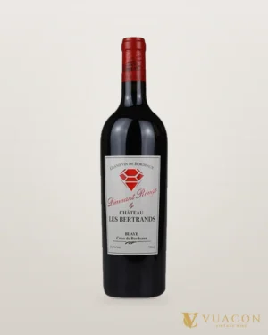 Chateau Les Bertrands Diamant Rouge – chai chính hãng tại Vua Cồn