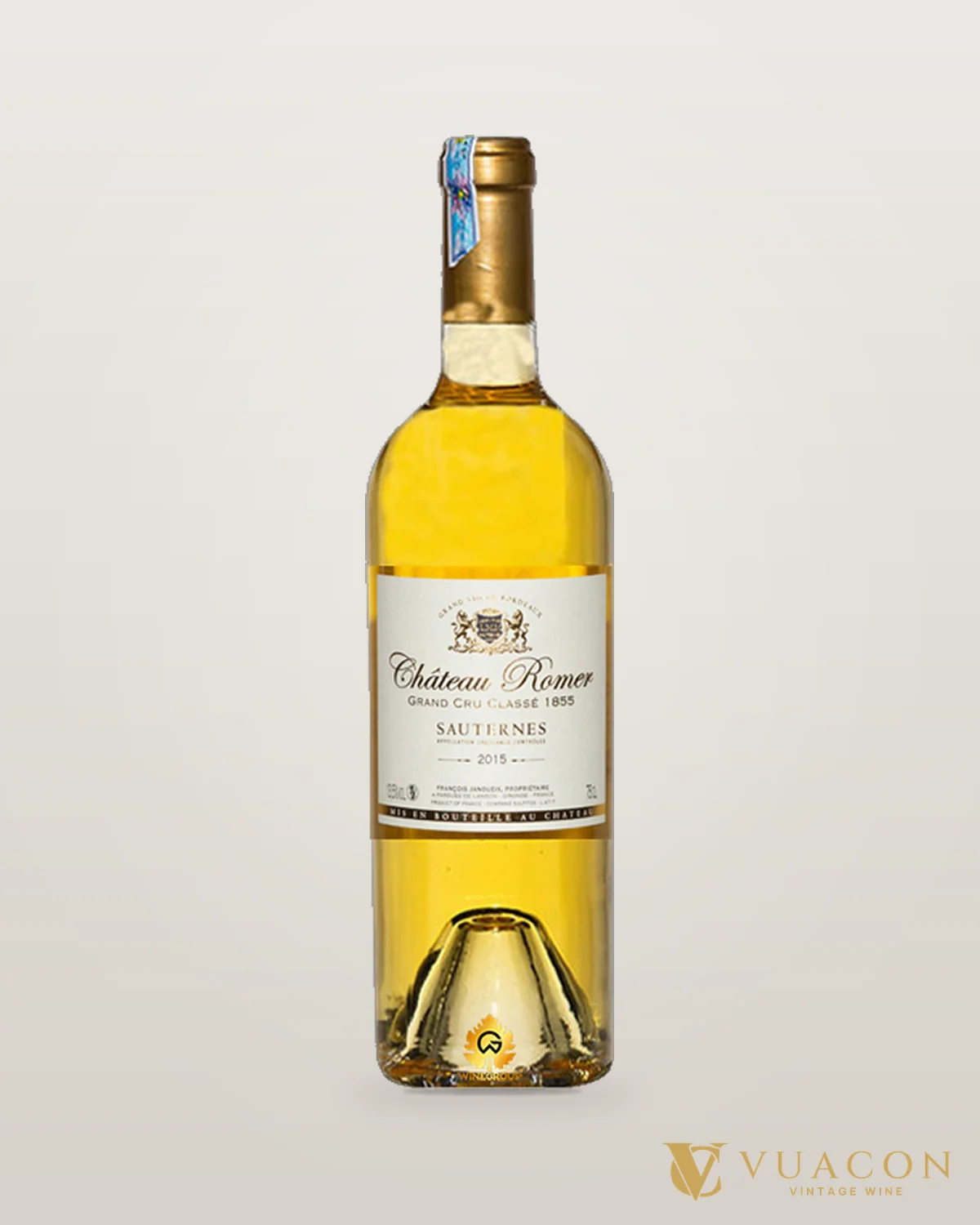 Chateau Romer Sauternes – chai chính hãng tại Vua Cồn