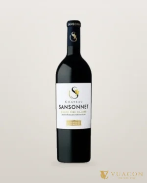 Chateau Sansonnet – chai chính hãng tại Vua Cồn