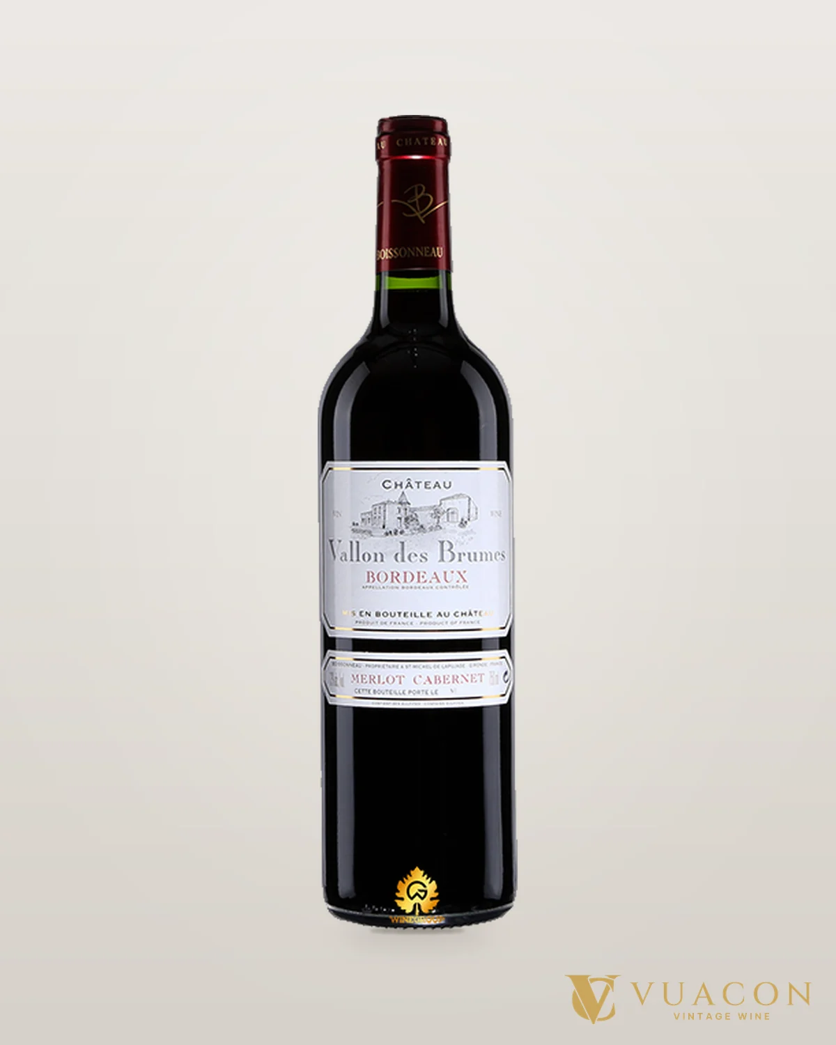 Chateau Vallon Des Brumes Bordeaux – chai chính hãng tại Vua Cồn