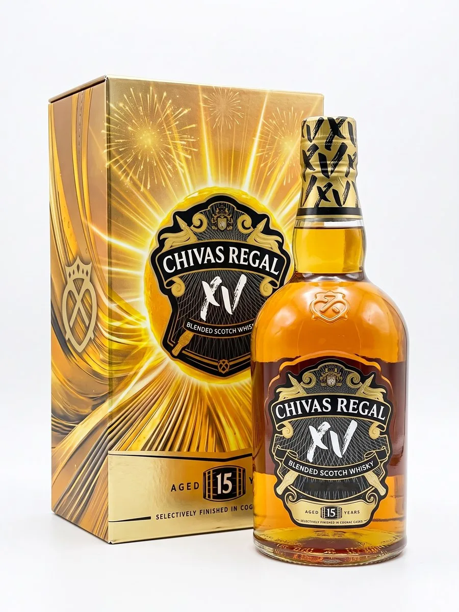 Chivas 15 năm XV – Hộp quà Tết 2027 – ảnh minh hoạ hộp quà Tết Vua Cồn