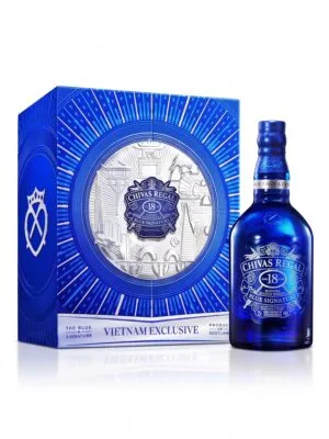 Chivas 18 năm Blue Signature – Hộp quà Tết 2027 – blended Scotch, Scotland, 700ml