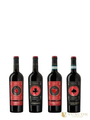 Cinquesegni 4Cento – Hộp 4 chai vang Valpolicella – Ý, 750ml