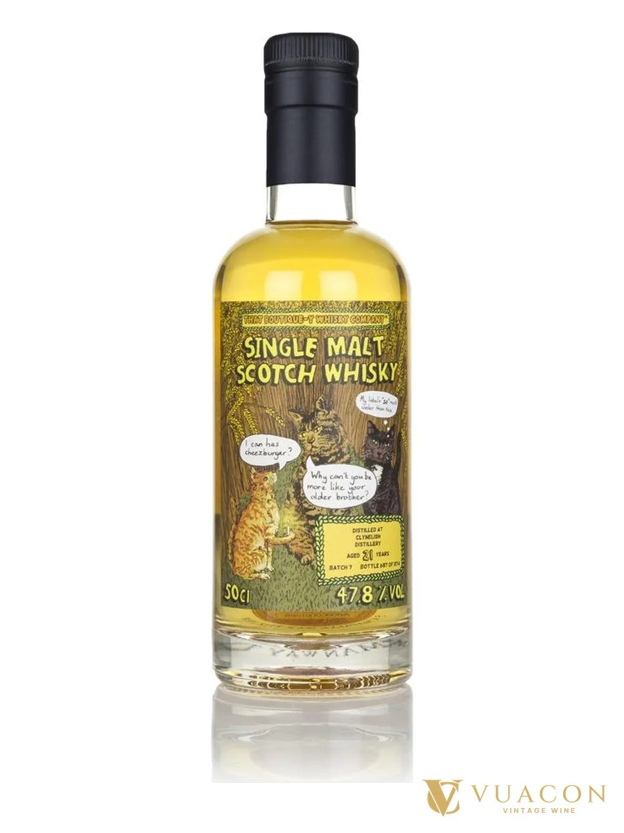 Clynelish 21 năm – Batch 7 TBWC – single Malt Scotch, Highland, Scotland, 500ml