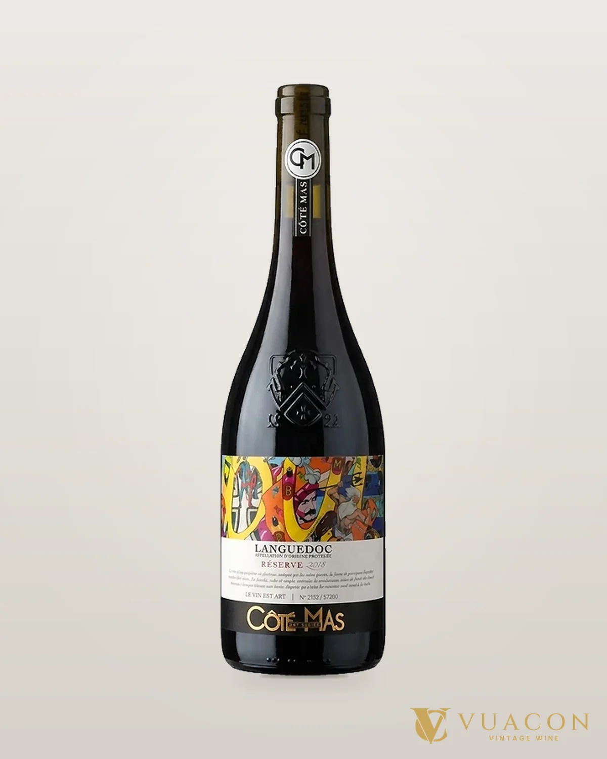 Cote Mas Art Series Reserve Languedoc – chai chính hãng tại Vua Cồn