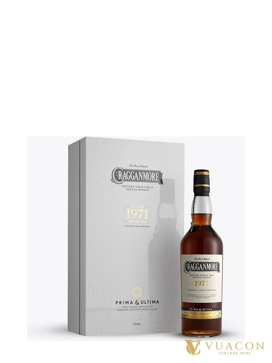Cragganmore 1971 – 48 năm Prima & Ultima – cask Strength, Speyside, Scotland, 700ml