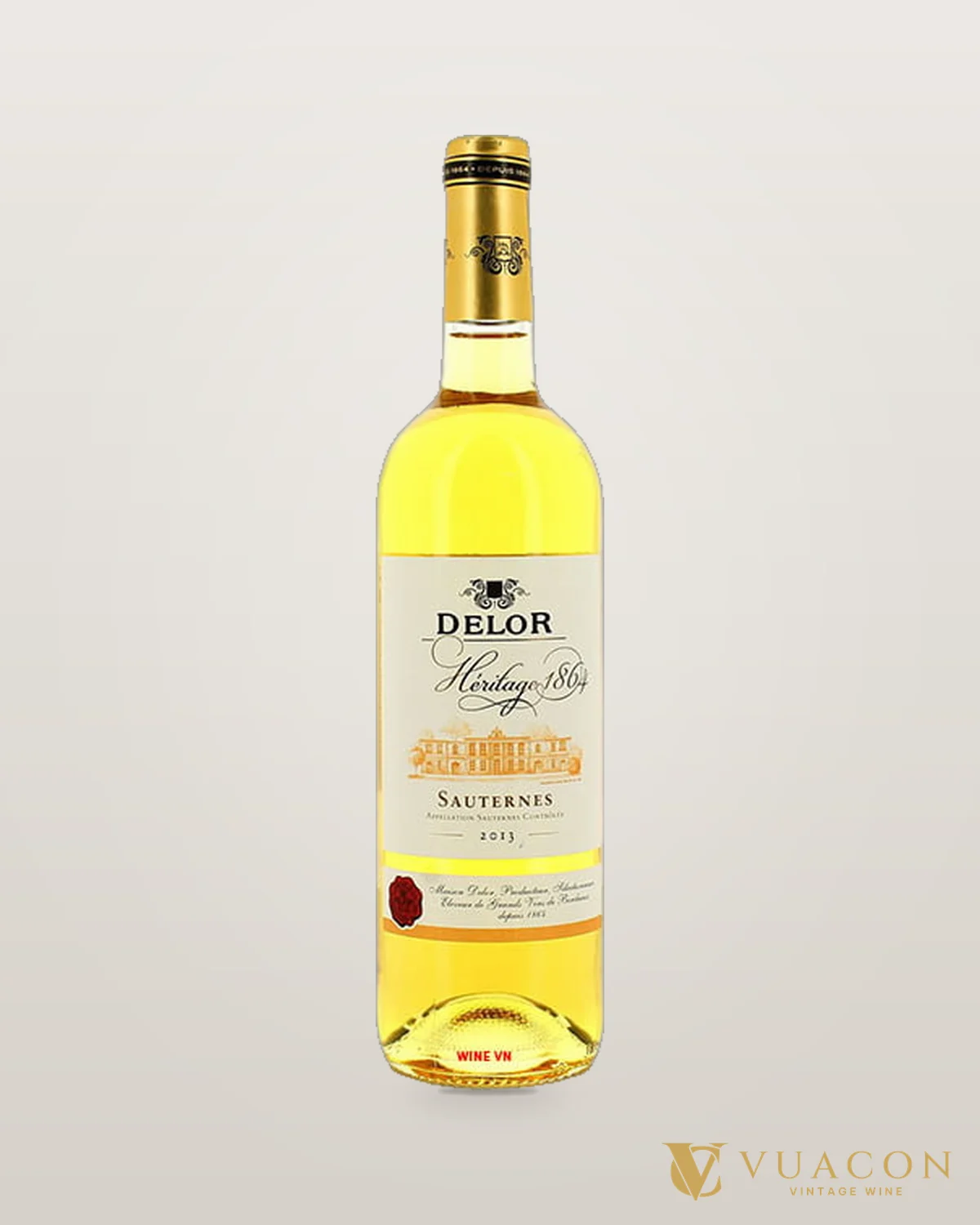 Delor Héritage 1864 Sauternes – chai chính hãng tại Vua Cồn