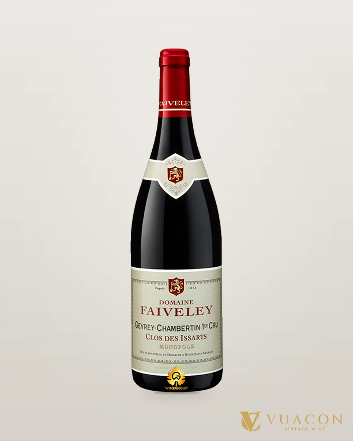 Domaine Faiveley Gevrey-Chambertin Premier Cru "Clos des Issarts" Monopole – chai chính hãng tại Vua Cồn