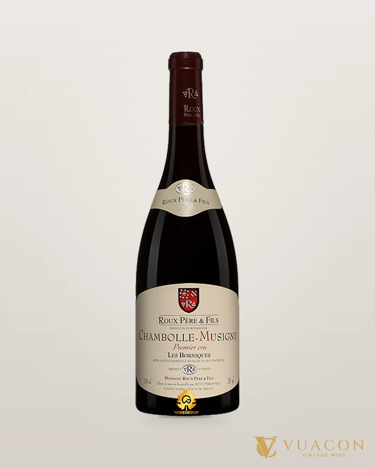 Domaine Roux Pere & Fils Les Borniques Chambolle Musigny – chai chính hãng tại Vua Cồn