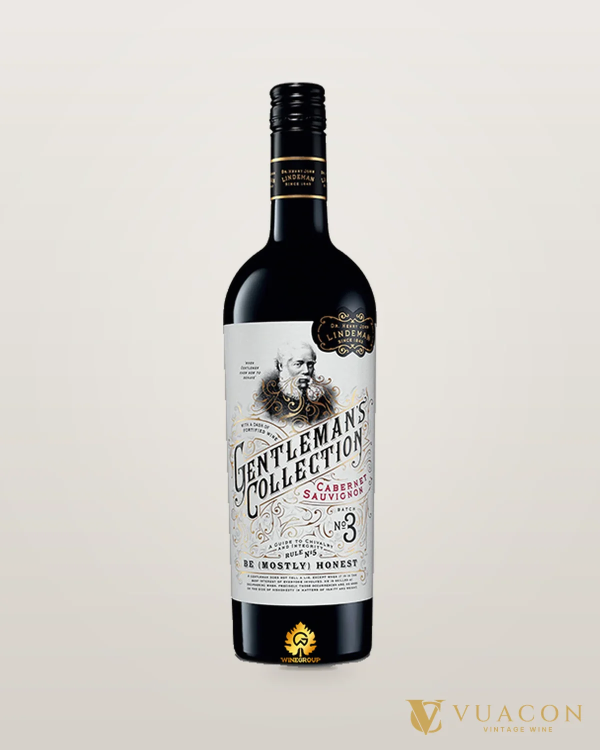 Dr Henry Lindeman’s Gentleman’s Collection Cabernet Sauvignon – chai chính hãng tại Vua Cồn