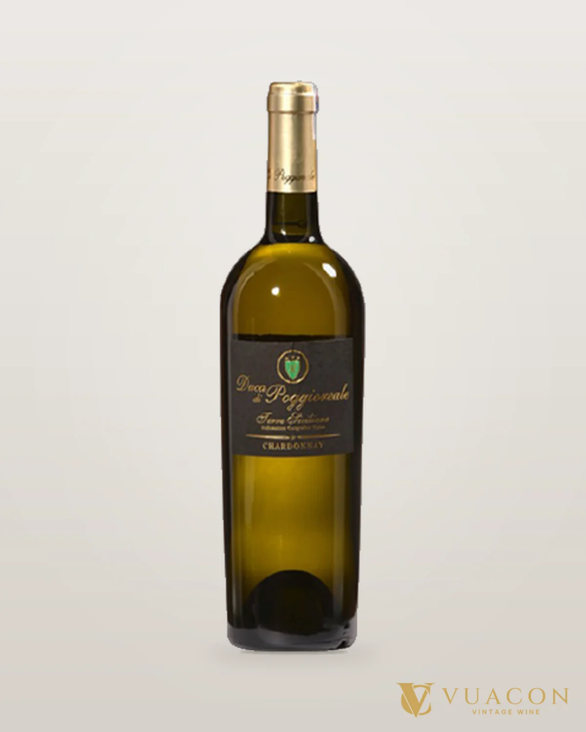 Duca Di Poggioreale Chardonnay – chai chính hãng tại Vua Cồn