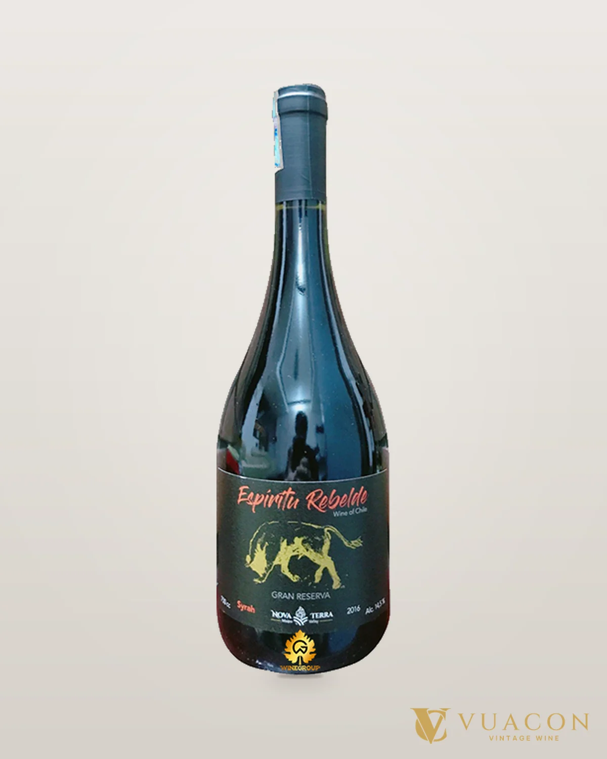 Espiritu Rebelde Gran Reserva Syrah – chai chính hãng tại Vua Cồn