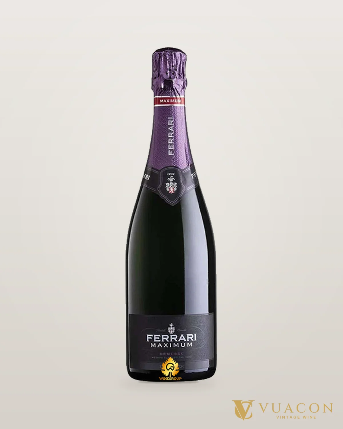 Ferrari Maximum Demi-Sec Trentodoc – chai chính hãng tại Vua Cồn