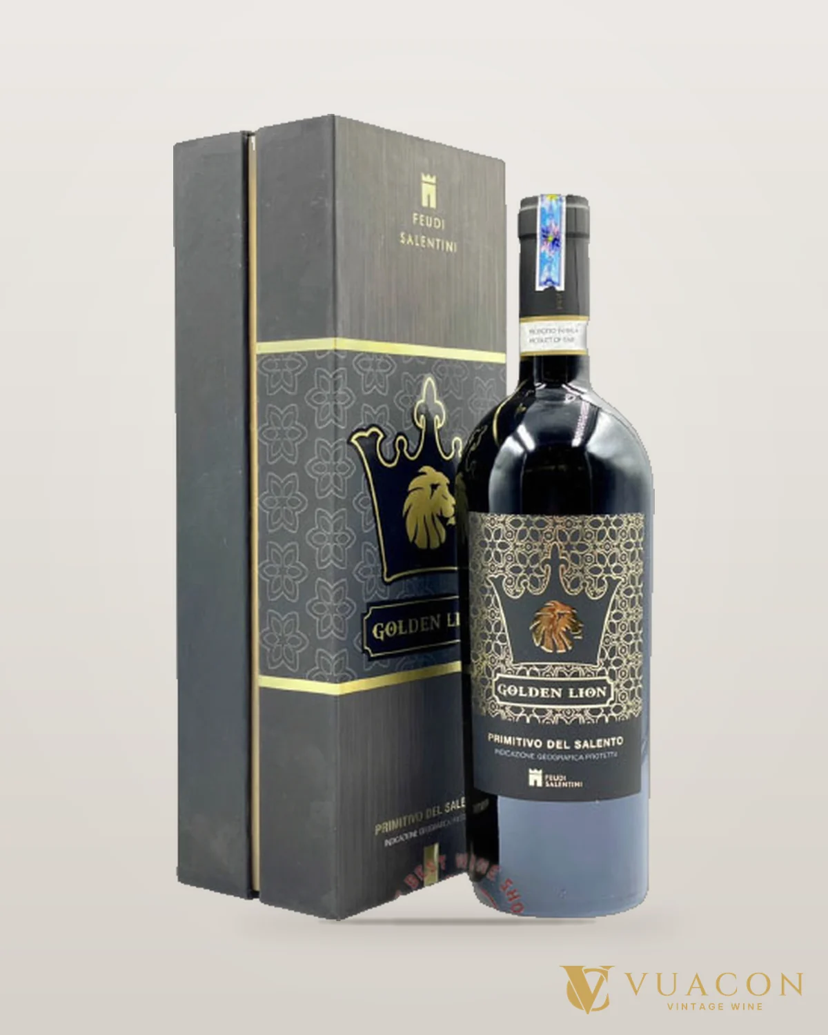 Feudi Salentini Golden Lion Primitivo del Salento – chai chính hãng tại Vua Cồn