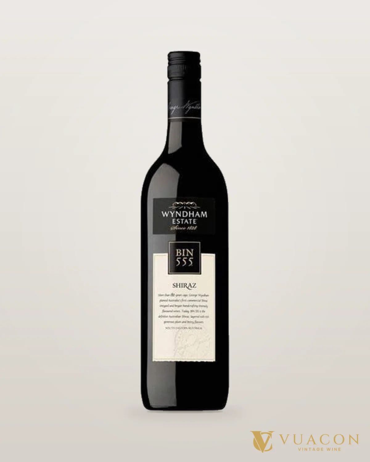 George Wyndham Bin 555 Shiraz – chai chính hãng tại Vua Cồn