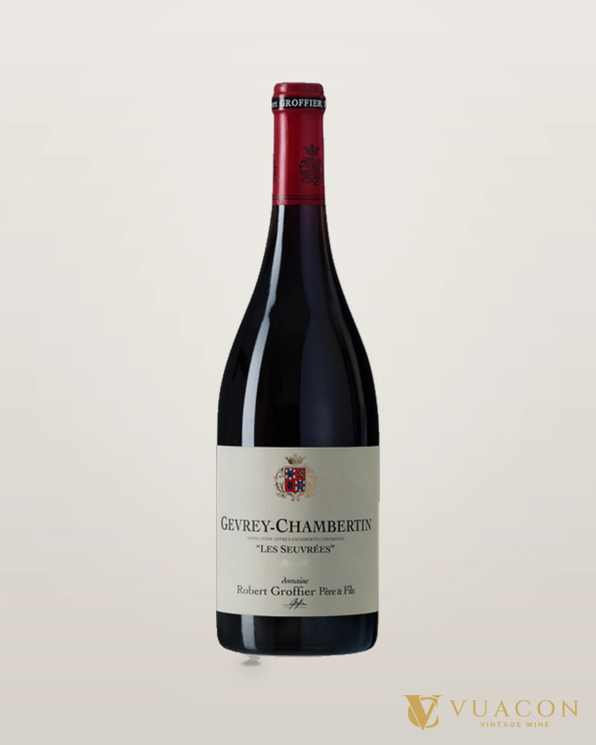 Gevrey Chambertin Les Seuvrees Robert Groffier – chai chính hãng tại Vua Cồn